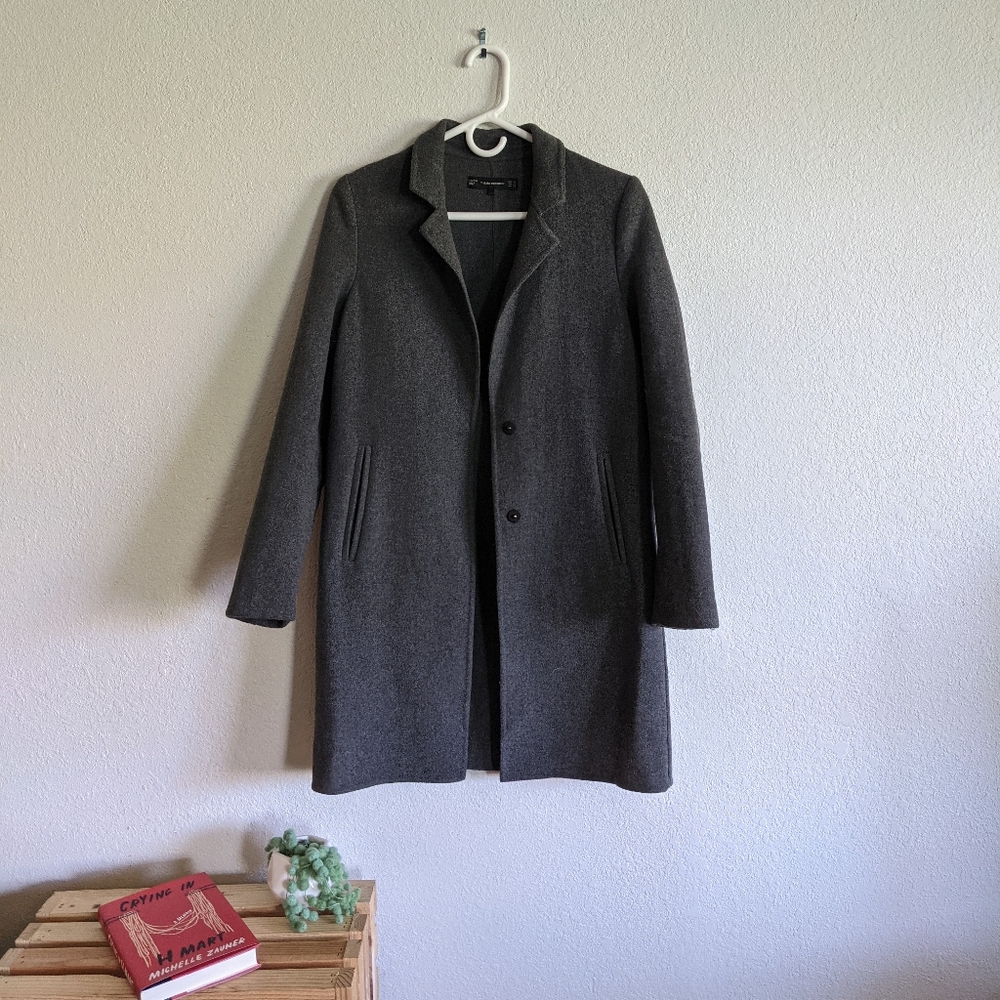 Zara Wool Coat Size XS